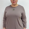 Блуза 611-08 шокол