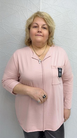Блуза 277 пудра